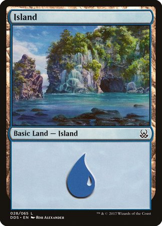 Island (28) [Duel Decks: Mind vs. Might] | Fandemonia Ltd