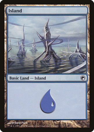 Island (236) [Scars of Mirrodin] | Fandemonia Ltd
