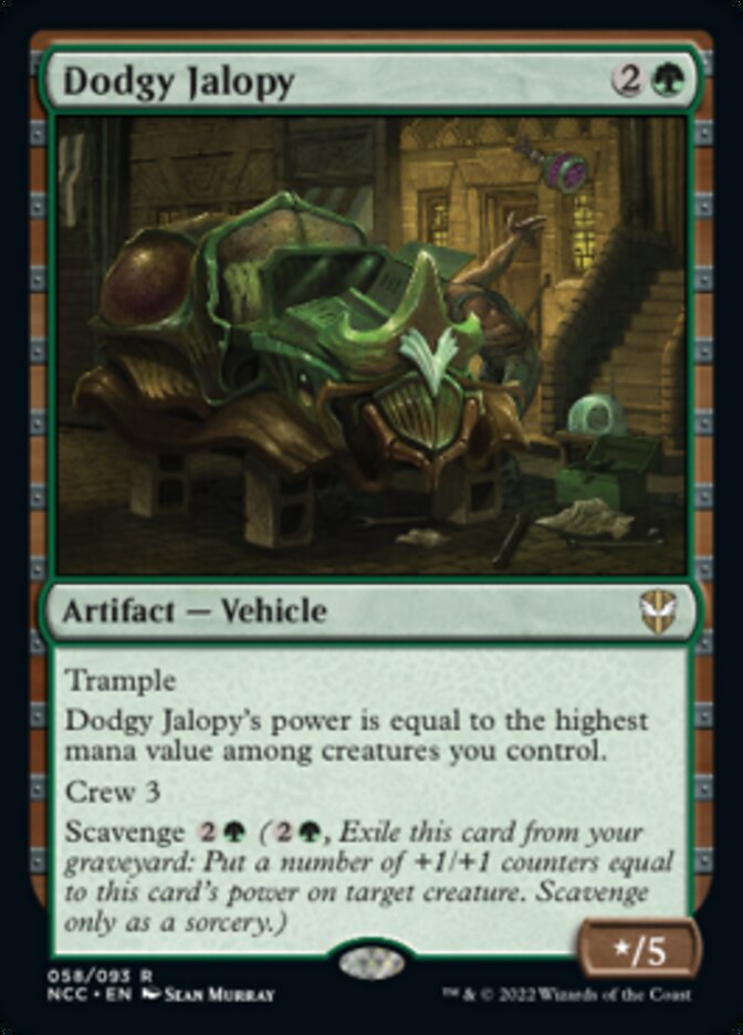 Dodgy Jalopy [Streets of New Capenna Commander] | Fandemonia Ltd