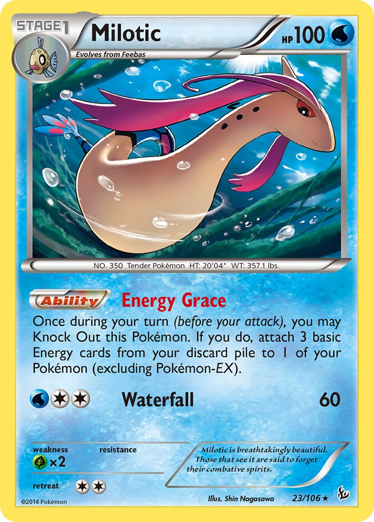 Milotic (23/106) (Theme Deck Exclusive) [XY: Flashfire] | Fandemonia Ltd