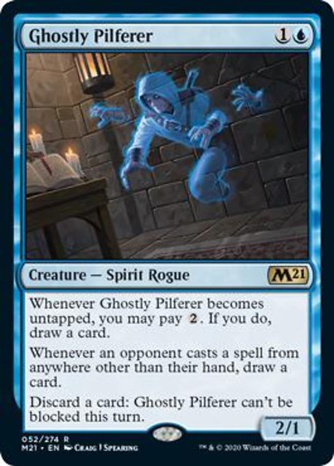 Ghostly Pilferer [Core Set 2021] | Fandemonia Ltd