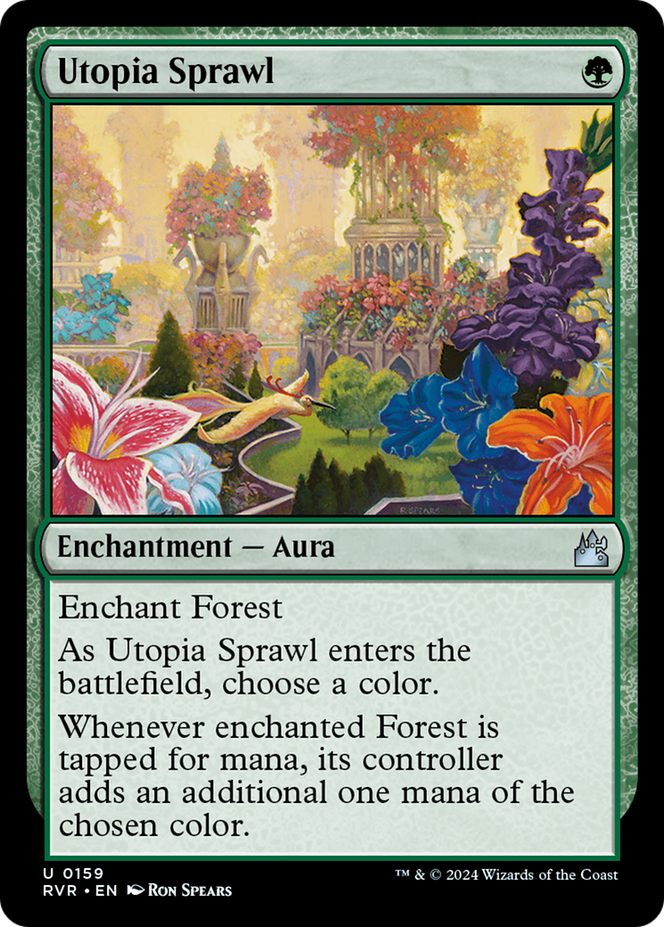 Utopia Sprawl [Ravnica Remastered] | Fandemonia Ltd