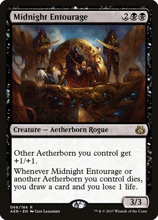Midnight Entourage [Aether Revolt] | Fandemonia Ltd