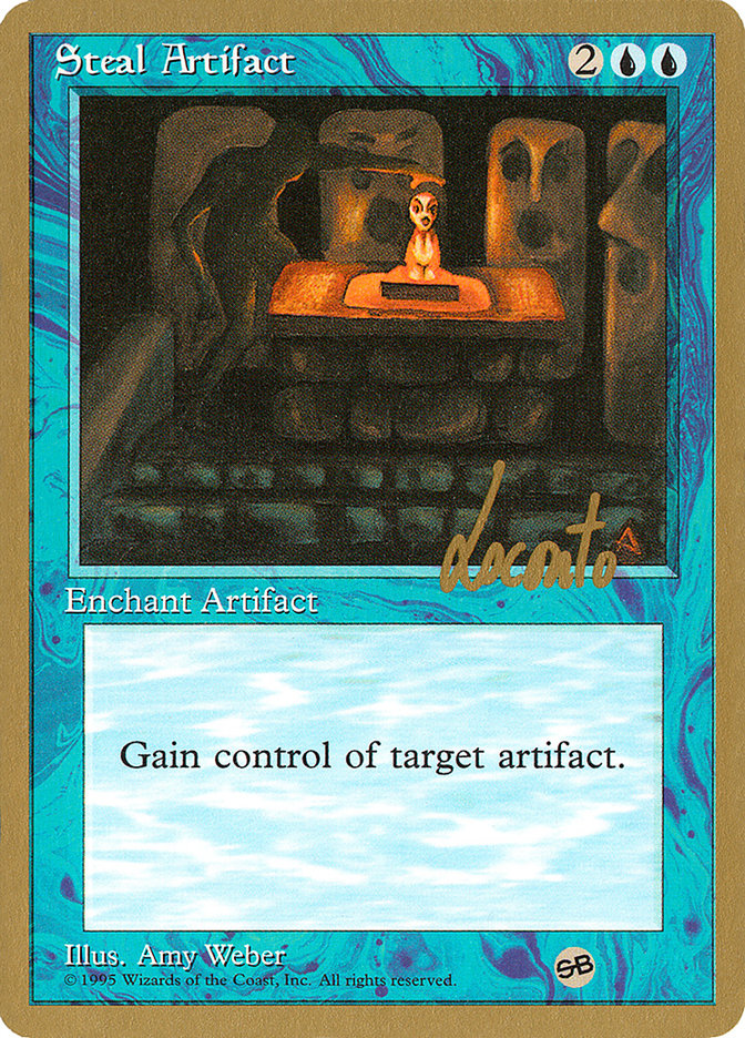 Steal Artifact (Michael Loconto) (SB) [Pro Tour Collector Set] | Fandemonia Ltd