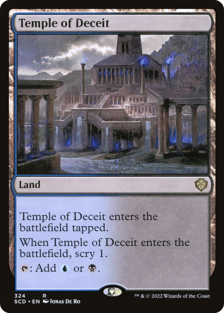 Temple of Deceit [Starter Commander Decks] | Fandemonia Ltd