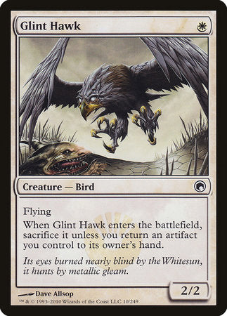 Glint Hawk [Scars of Mirrodin] | Fandemonia Ltd