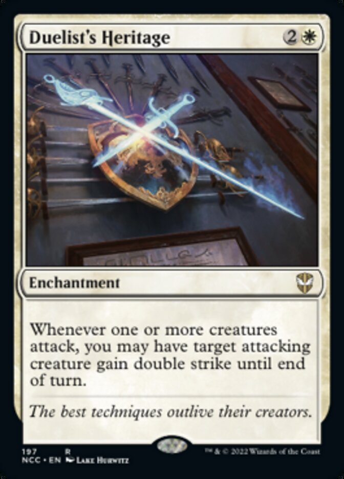 Duelist's Heritage [Streets of New Capenna Commander] | Fandemonia Ltd