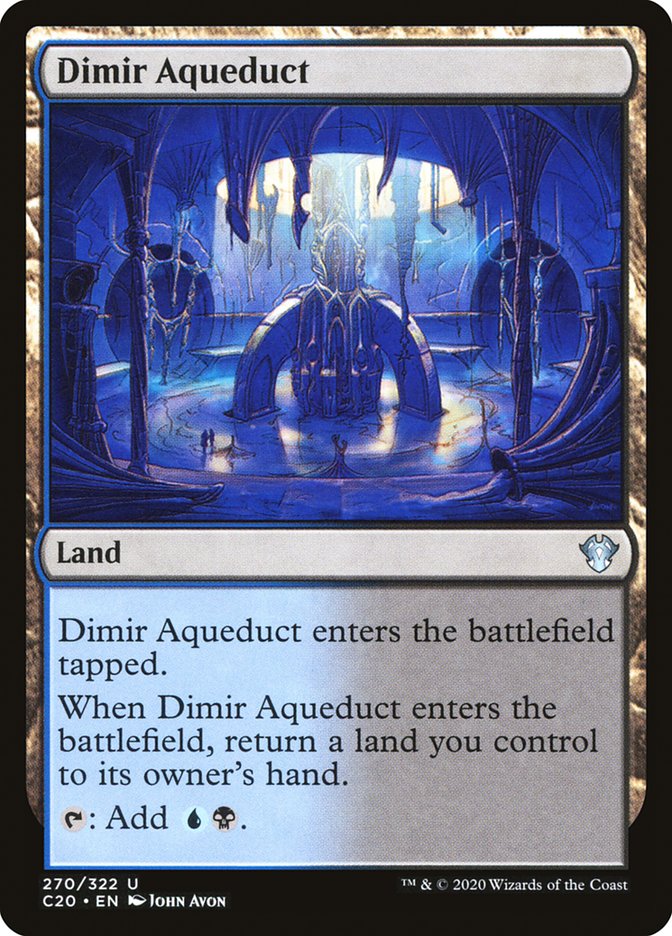 Dimir Aqueduct [Commander 2020] | Fandemonia Ltd