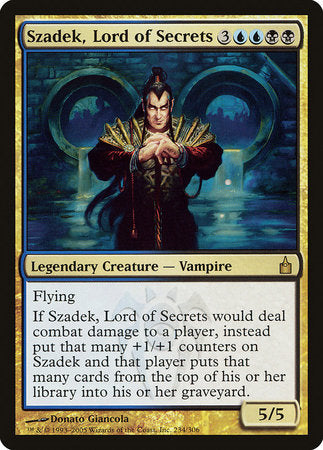 Szadek, Lord of Secrets [Ravnica: City of Guilds] | Fandemonia Ltd