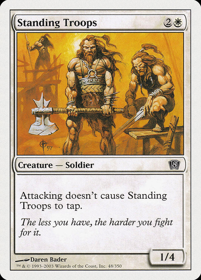 Standing Troops [Eighth Edition] | Fandemonia Ltd