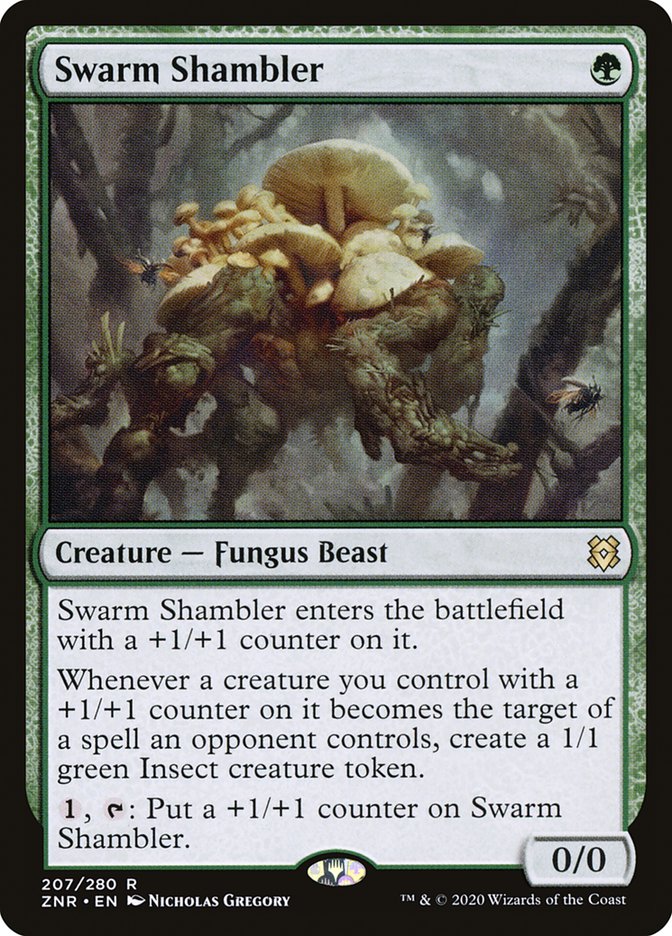 Swarm Shambler [Zendikar Rising] | Fandemonia Ltd