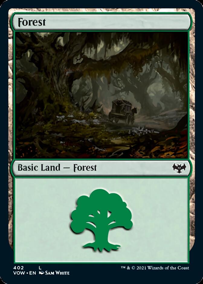 Forest (402) [Innistrad: Crimson Vow] | Fandemonia Ltd