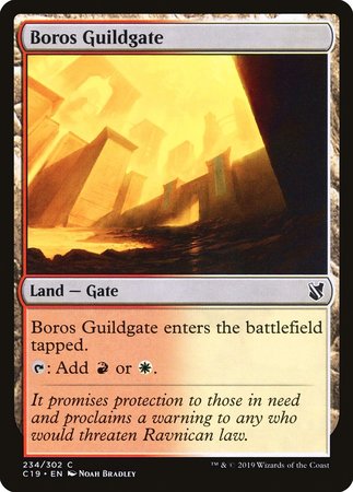 Boros Guildgate [Commander 2019] | Fandemonia Ltd