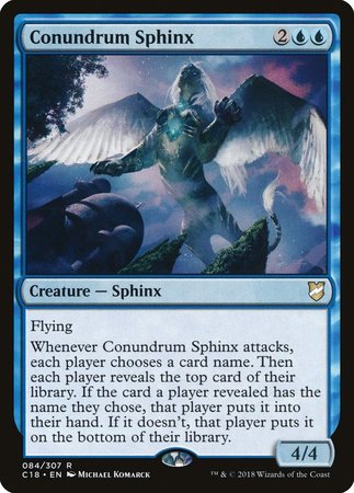 Conundrum Sphinx [Commander 2018] | Fandemonia Ltd