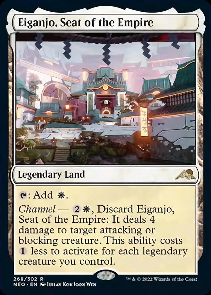 Eiganjo, Seat of the Empire [Kamigawa: Neon Dynasty] | Fandemonia Ltd