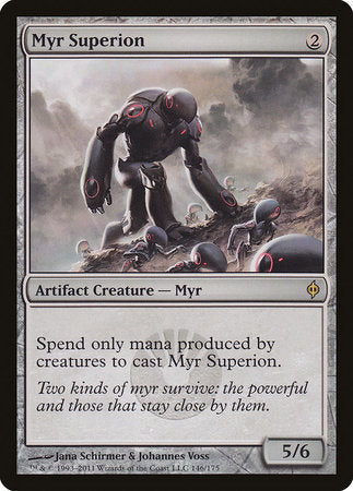 Myr Superion [New Phyrexia] | Fandemonia Ltd