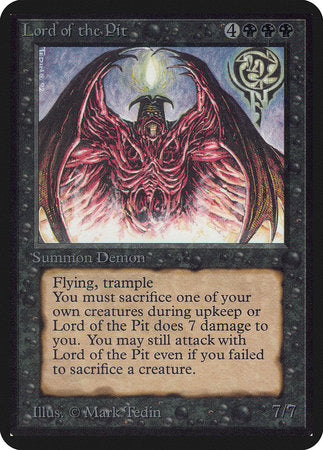 Lord of the Pit [Limited Edition Alpha] | Fandemonia Ltd