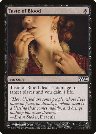 Taste of Blood [Magic 2012] | Fandemonia Ltd