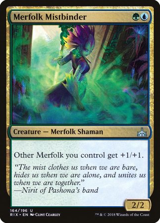 Merfolk Mistbinder [Rivals of Ixalan] | Fandemonia Ltd