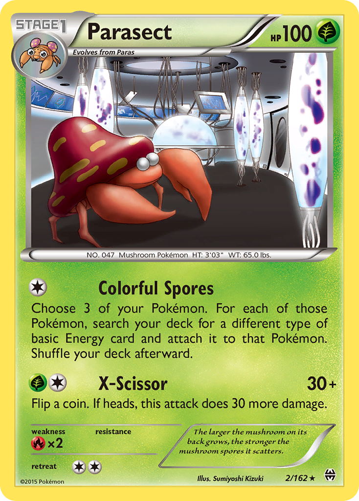 Parasect (2/162) [XY: BREAKthrough] | Fandemonia Ltd