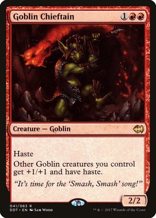 Goblin Chieftain [Duel Decks: Merfolk vs. Goblins] | Fandemonia Ltd