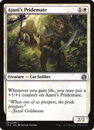 Ajani's Pridemate [Iconic Masters] | Fandemonia Ltd