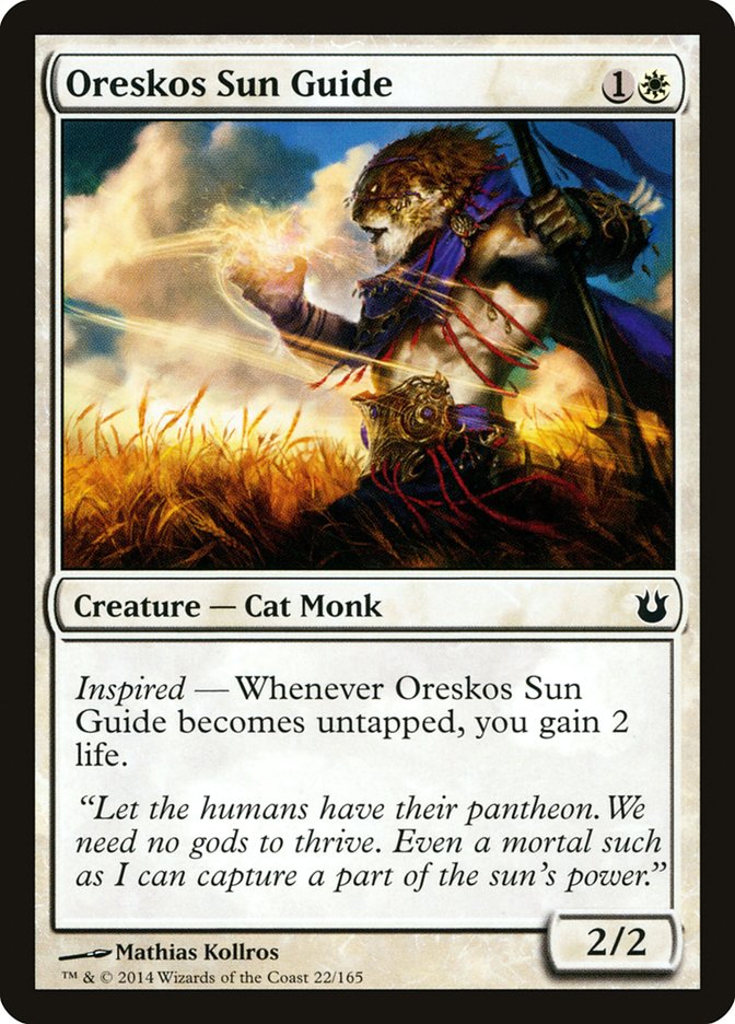 Oreskos Sun Guide [Born of the Gods] | Fandemonia Ltd