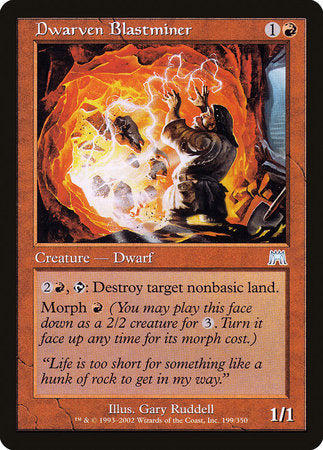 Dwarven Blastminer [Onslaught] | Fandemonia Ltd