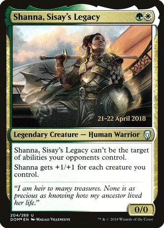 Shanna, Sisay's Legacy [Dominaria Promos] | Fandemonia Ltd