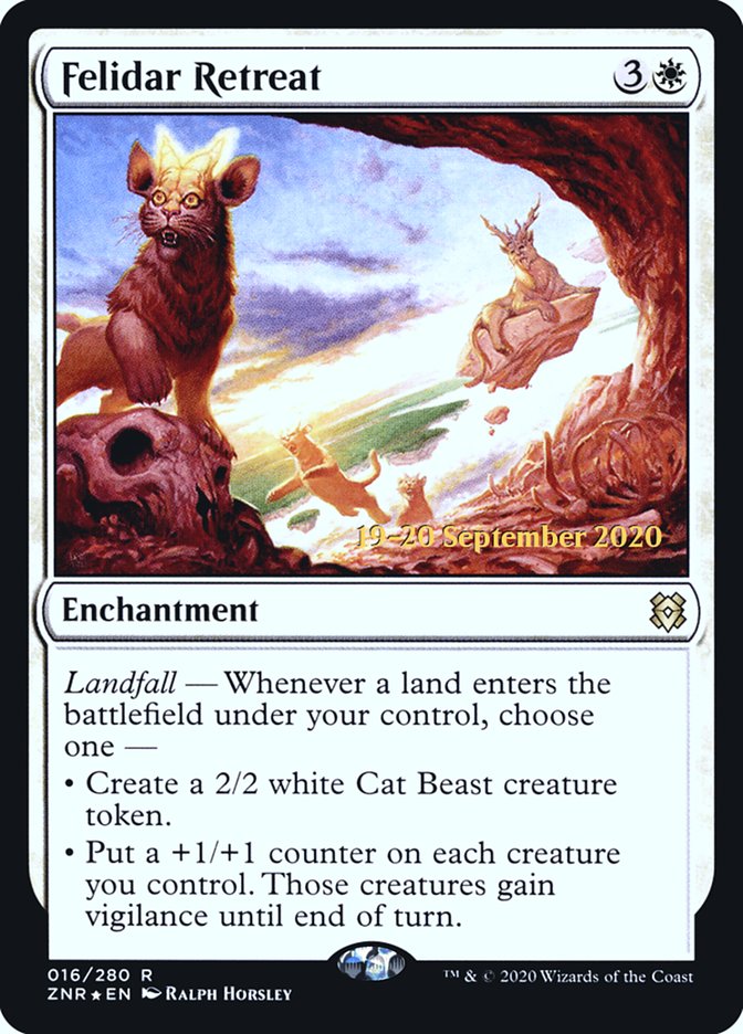 Felidar Retreat  [Zendikar Rising Prerelease Promos] | Fandemonia Ltd