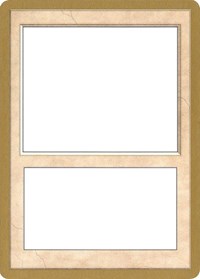 2002 World Championship Blank Card [World Championship Decks 2002] | Fandemonia Ltd