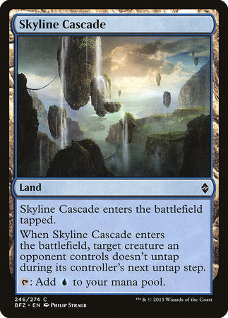 Skyline Cascade [Battle for Zendikar] | Fandemonia Ltd