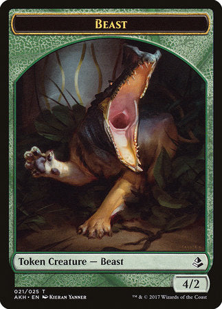 Beast Token [Amonkhet Tokens] | Fandemonia Ltd