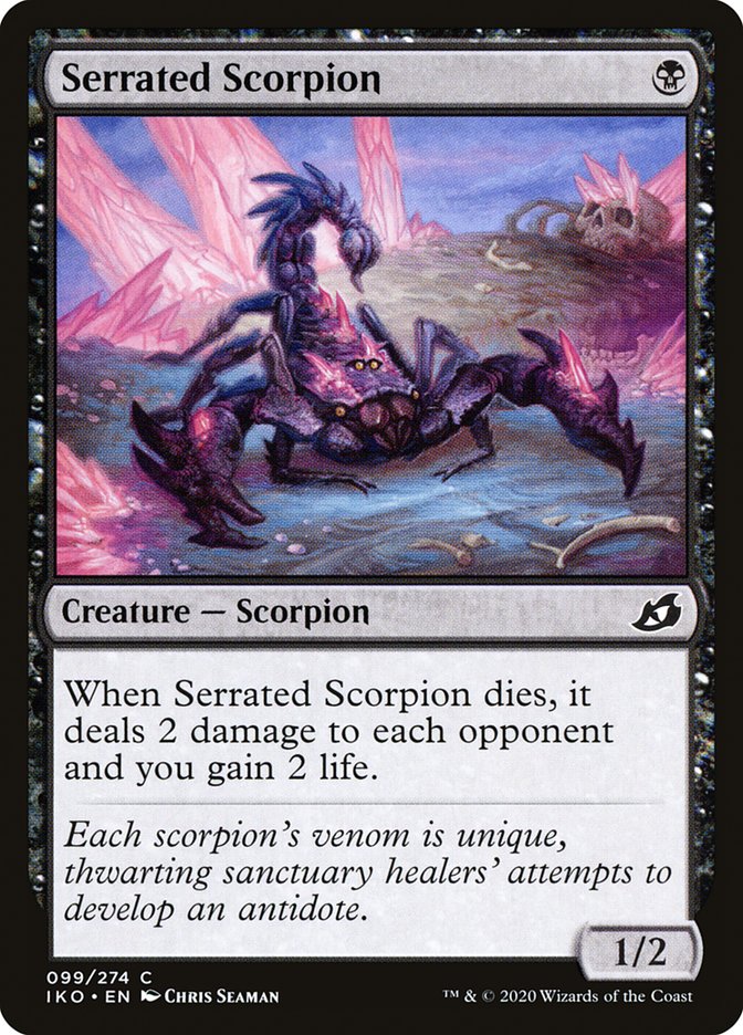 Serrated Scorpion [Ikoria: Lair of Behemoths] | Fandemonia Ltd