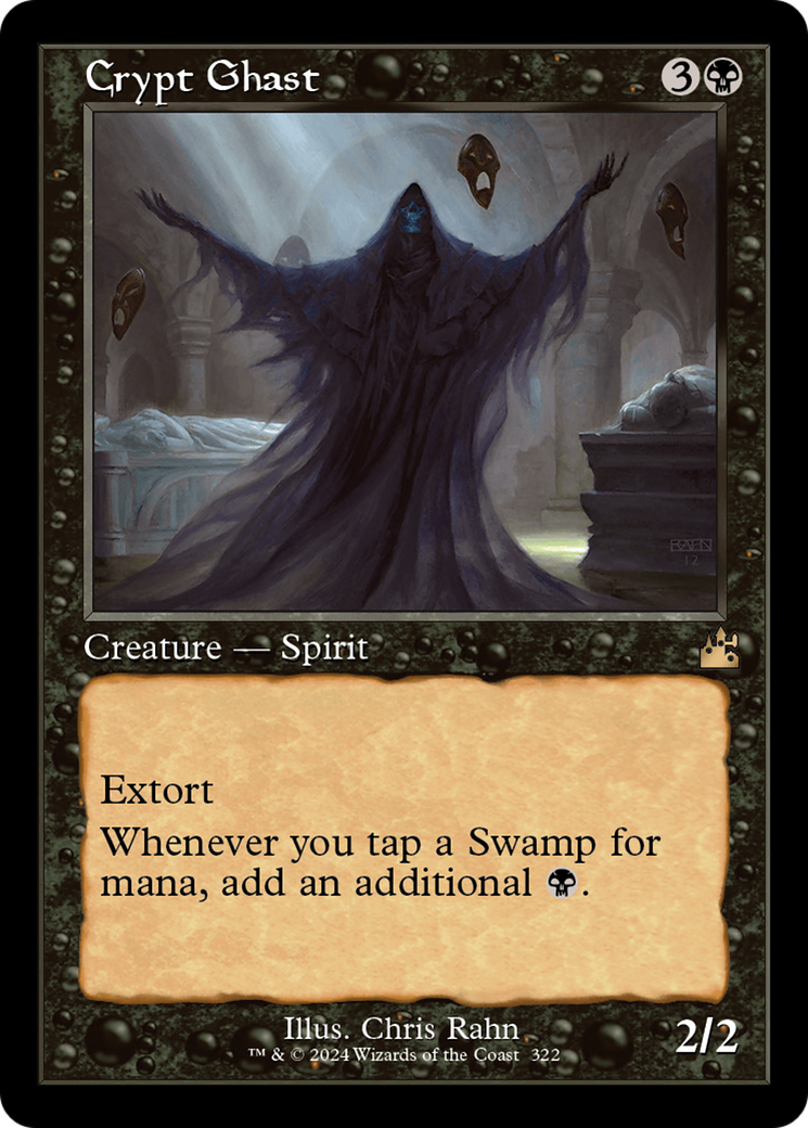 Crypt Ghast (Retro Frame) [Ravnica Remastered] | Fandemonia Ltd