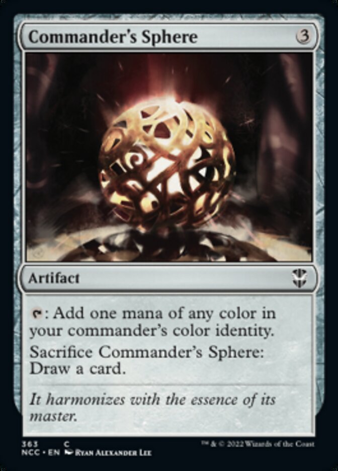 Commander's Sphere [Streets of New Capenna Commander] | Fandemonia Ltd