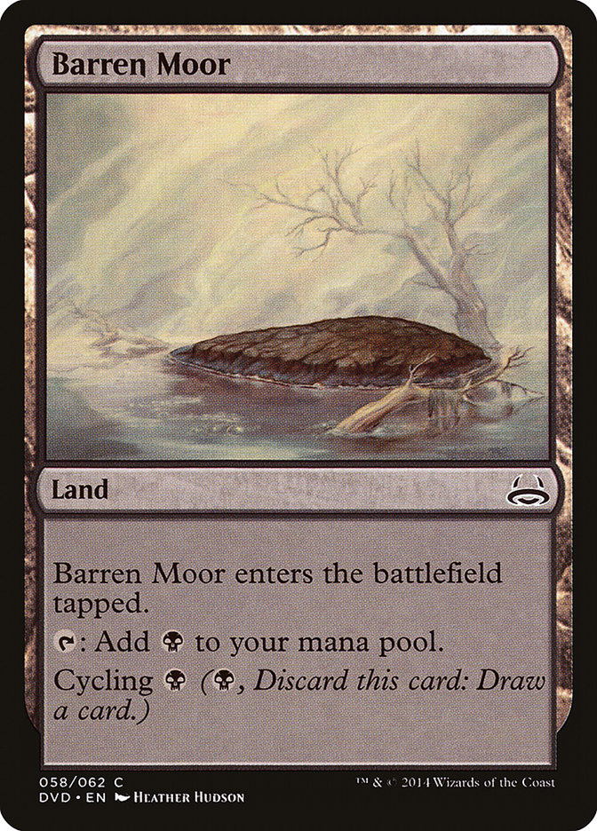 Barren Moor (Divine vs. Demonic) [Duel Decks Anthology] | Fandemonia Ltd