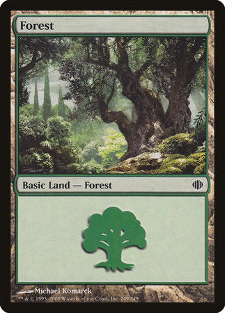 Forest (249) [Shards of Alara] | Fandemonia Ltd