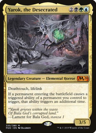 Yarok, the Desecrated [Core Set 2020 Promos] | Fandemonia Ltd