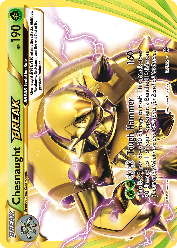 Chesnaught BREAK (12/162) [XY: BREAKthrough] | Fandemonia Ltd