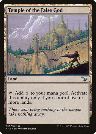 Temple of the False God [Commander 2015] | Fandemonia Ltd