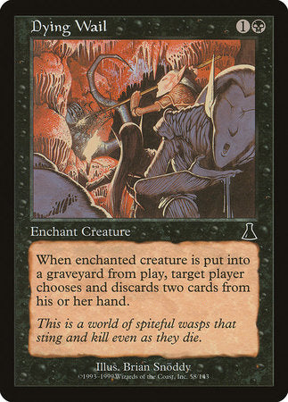 Dying Wail [Urza's Destiny] | Fandemonia Ltd