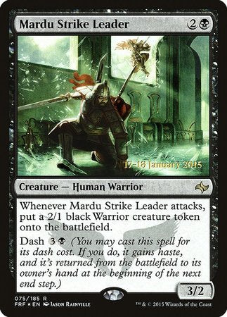 Mardu Strike Leader [Fate Reforged Promos] | Fandemonia Ltd