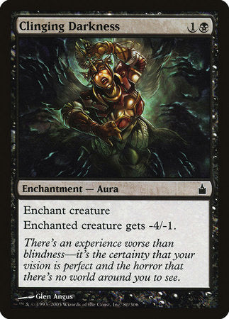 Clinging Darkness [Ravnica: City of Guilds] | Fandemonia Ltd