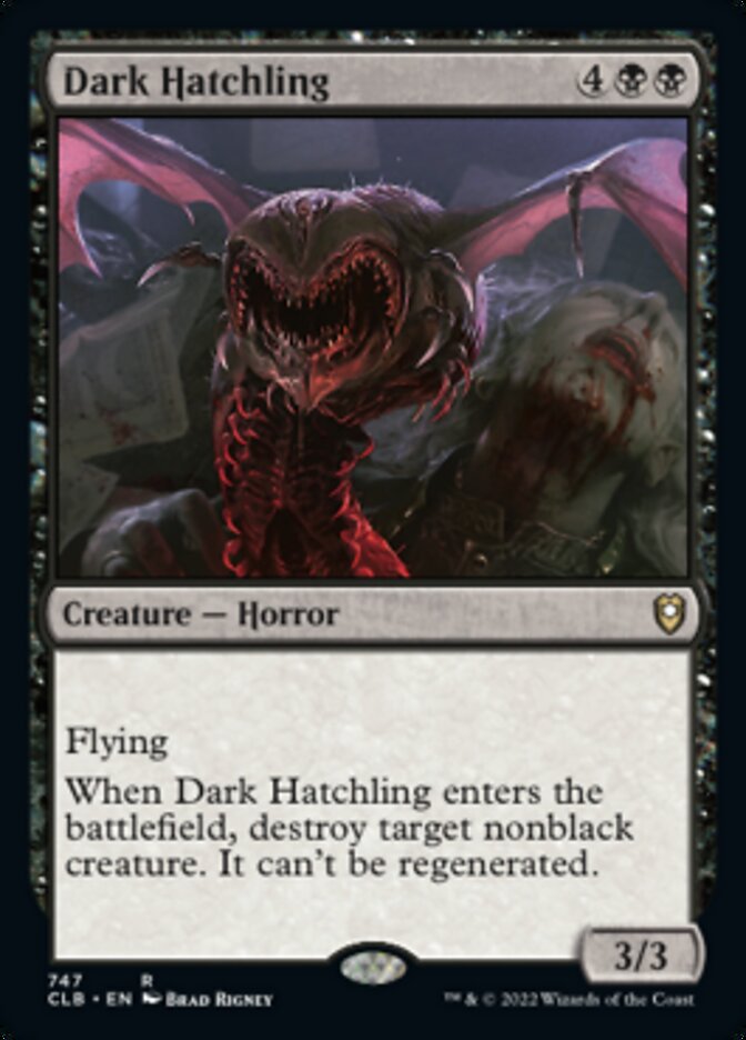 Dark Hatchling [Commander Legends: Battle for Baldur's Gate] | Fandemonia Ltd