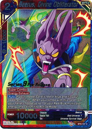 Beerus, Divine Obliterator (Universal Onslaught) [BT9-107] | Fandemonia Ltd