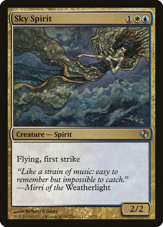 Sky Spirit [Duel Decks: Venser vs. Koth] | Fandemonia Ltd