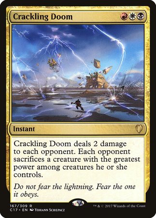 Crackling Doom [Commander 2017] | Fandemonia Ltd