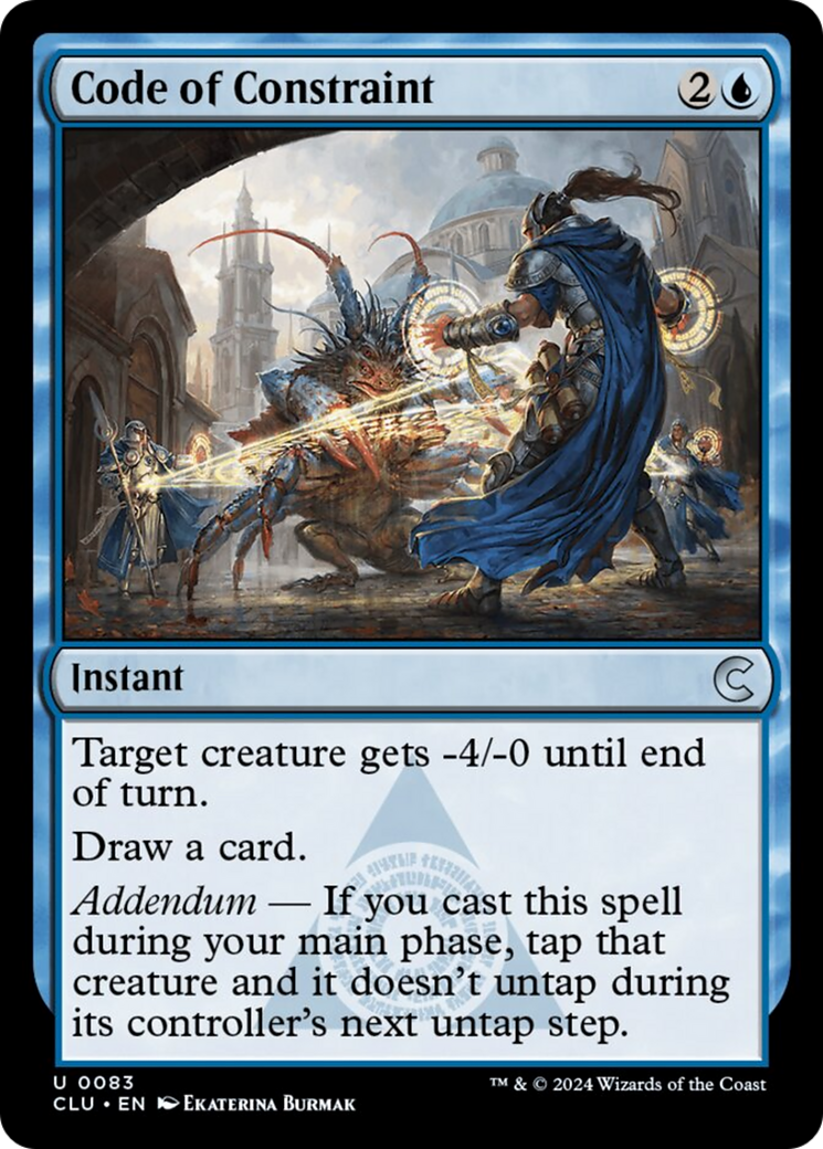 Code of Constraint [Ravnica: Clue Edition] | Fandemonia Ltd