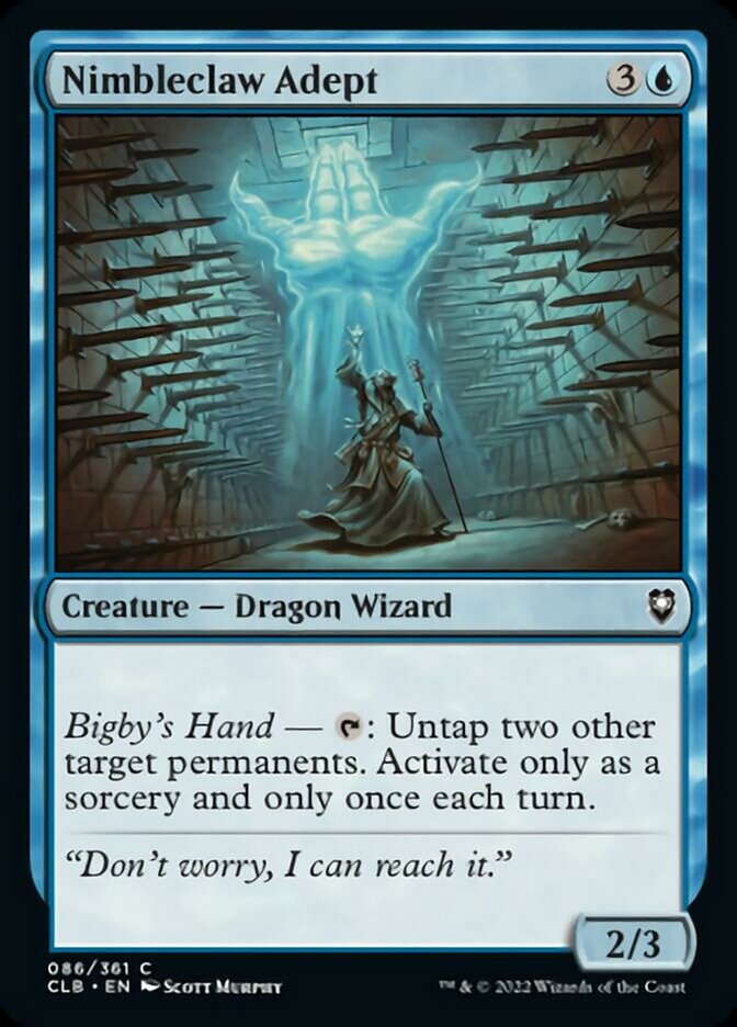 Nimbleclaw Adept [Commander Legends: Battle for Baldur's Gate] | Fandemonia Ltd